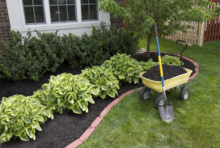 Landscape maintenance services by Cutting Edge Lawn Care & Snow Removal